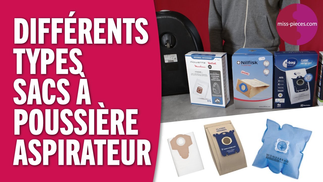 Changer le sac à poussière dans un aspirateur 