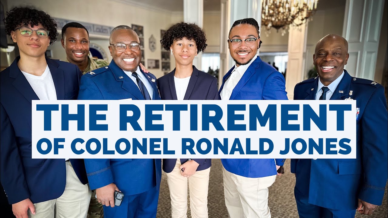 The Retirement Ceremony of Colonel Ronald Jones