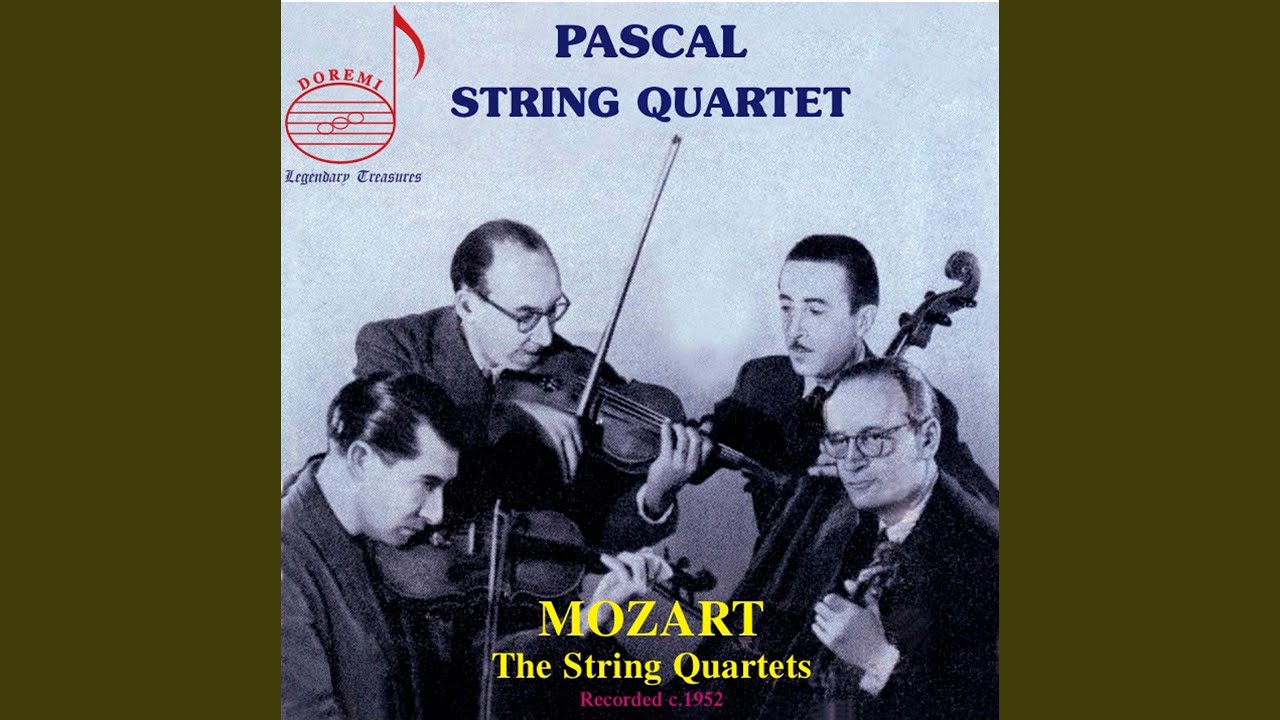 Sleduj String Quartet No. 4 in C Major, K. 157: I. Allegro na YouTube