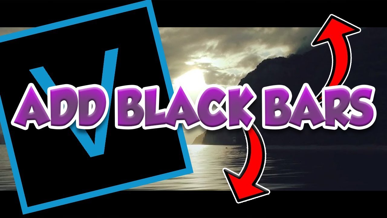 movie studio platinum 12 black bars when panning