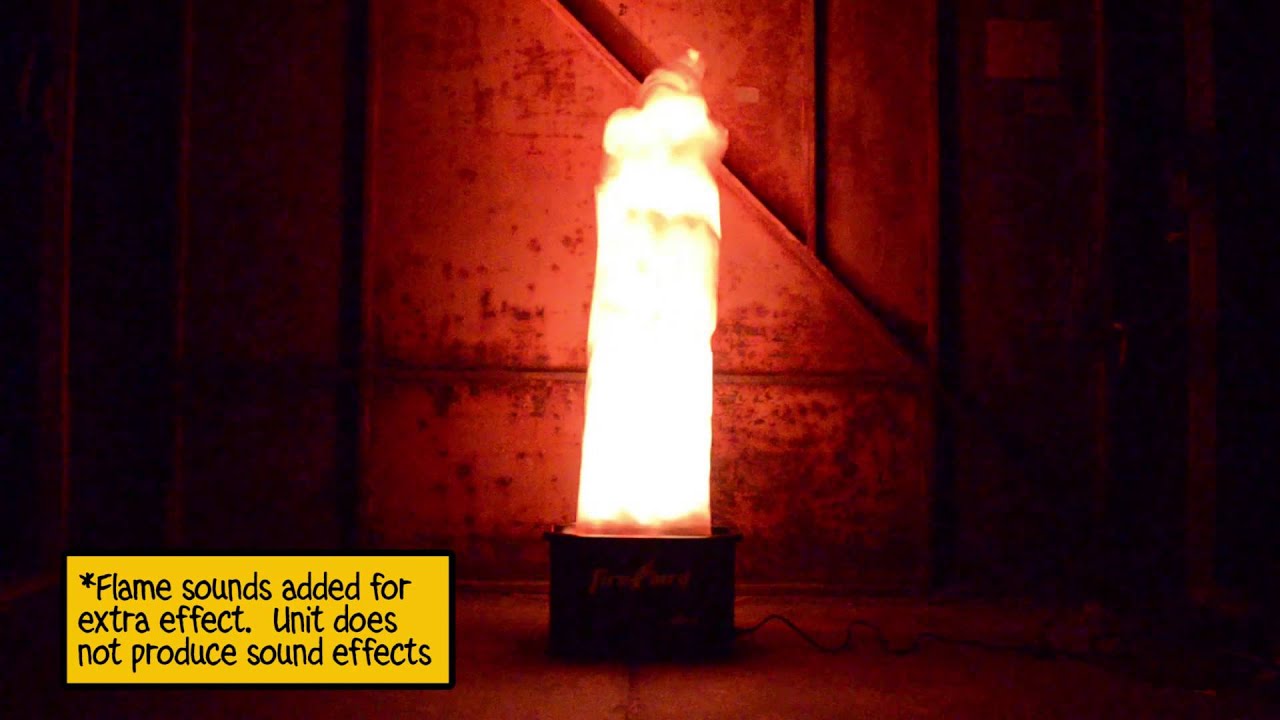FrightProps Flame Light Demo