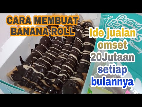 Video: Cara Cepat Membuat Chocolate Banana Roll