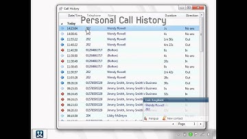 Samsung Xchange Call History
