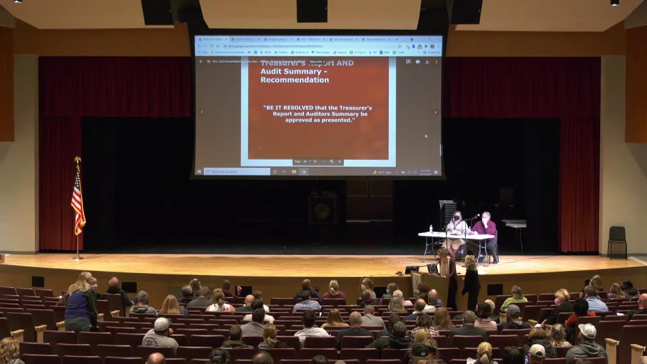 School District of Holmen Budget Hearing and Annual District Meeting