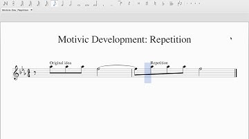 Motivic Development: Repetition