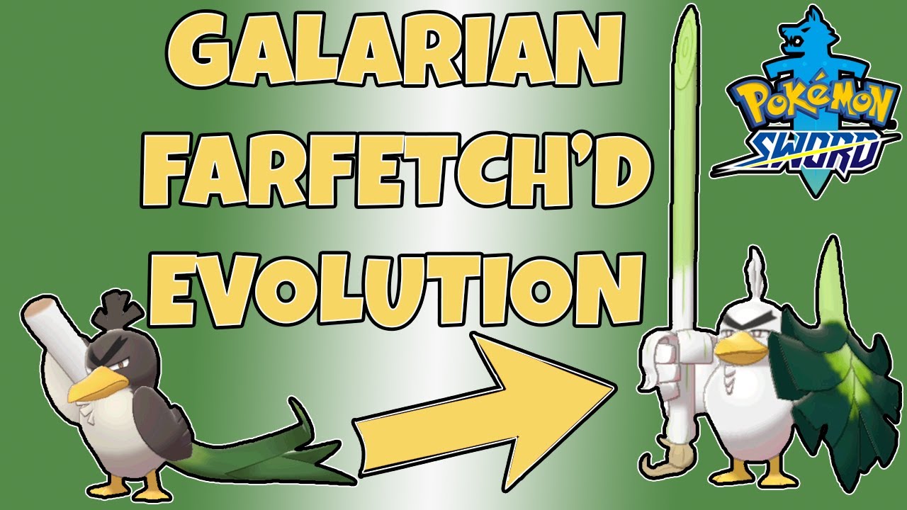 Galarian Farfetch'd - Location & Evolves