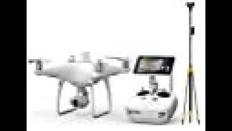 DJI Phantom 4 RTK + D-RTK 2 Mobile Station Combo
