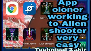 How to app cloner working to Alien shooter game(for example video making) screenshot 4