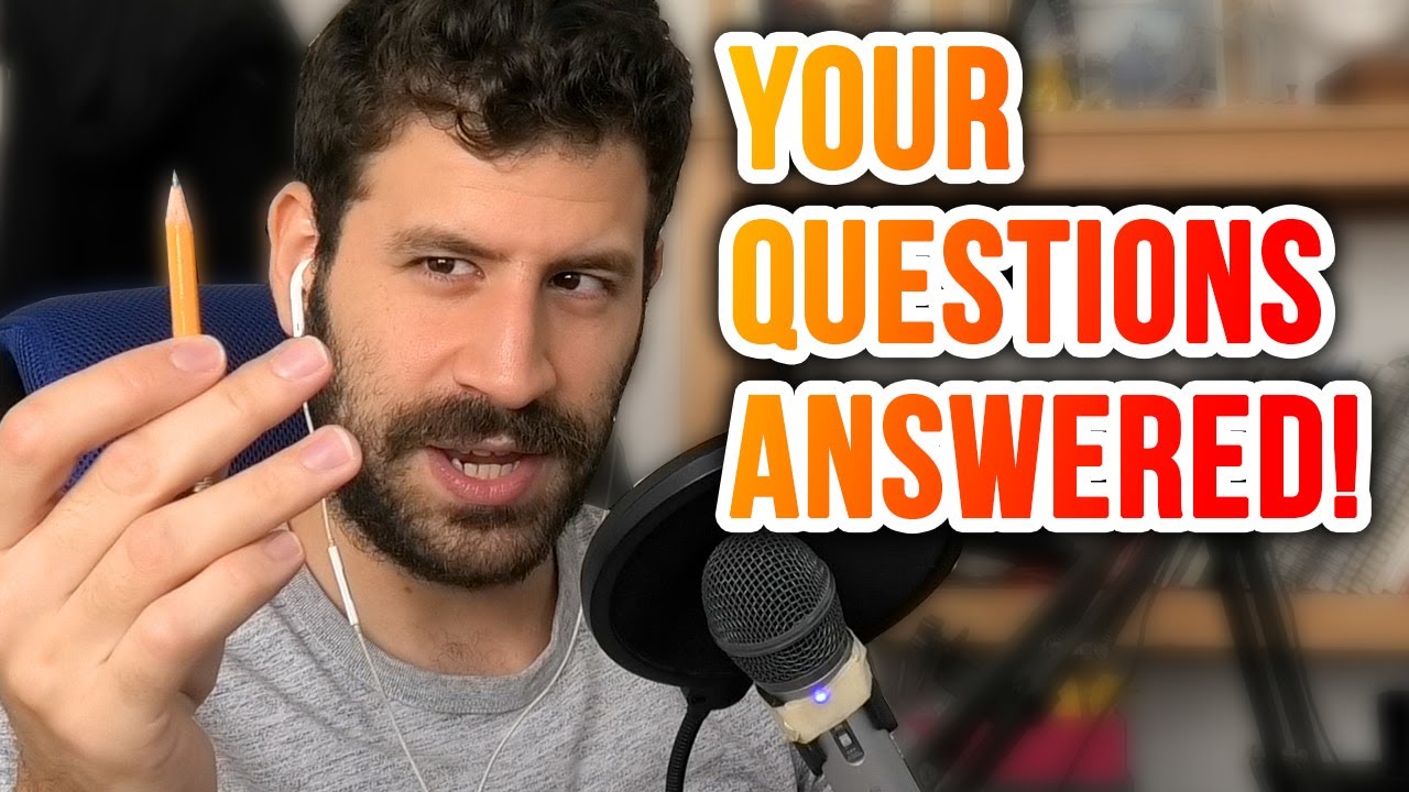 Mixing Dark Watercolor, Stretching Paper, Composition & More! | September 2020 Q&A