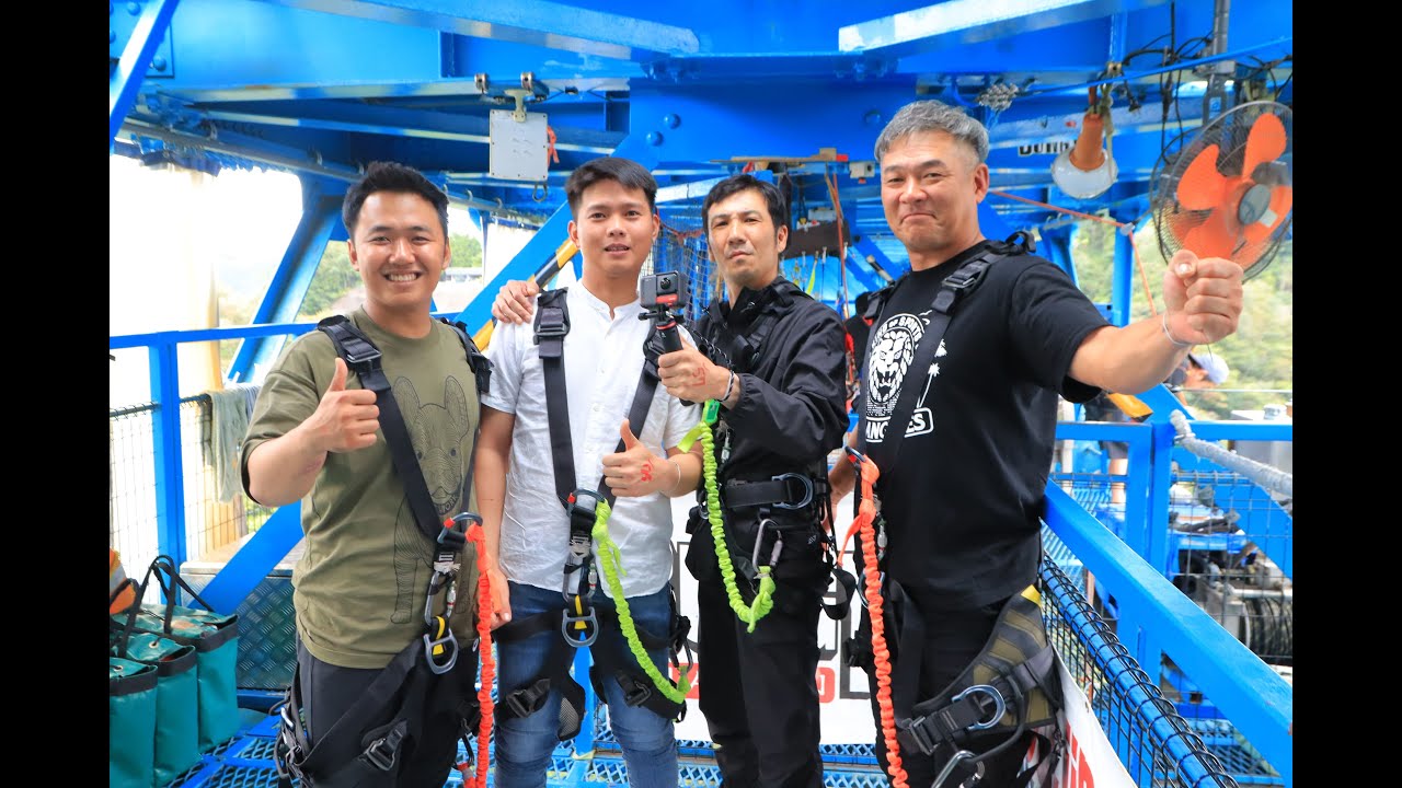 「茨城県」竜神大吊橋バンジージャンプ　♯仙台旅行3日目 番外編