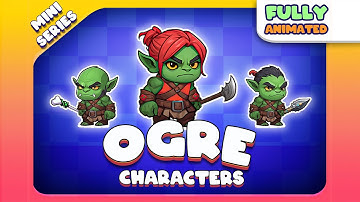 Ogre || 2D Animated Character || Spriter || #2dcharacteranimation #2dcharacter #2dcharacterdesign