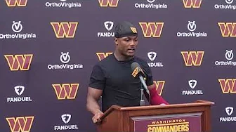 ‪@commanders‬ WR Terry McLaurin on competition under new HC Dan Quinn thumbnail