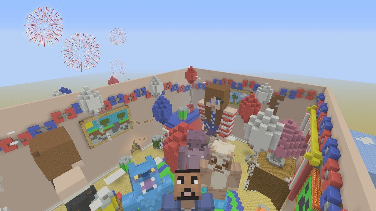 Minecraft XBOX - Hide and Seek - 4th of July