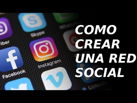 Video: Cómo Crear Una Red Social