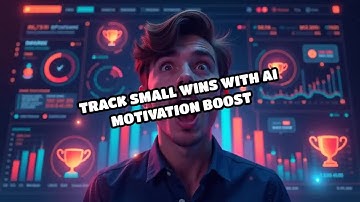 Track Small Wins with AI Motivation Boost