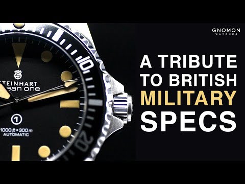 Steinhart Ocean Vintage Military 39 - Gnomon Exclusive