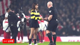 Famous 🔴BLACKPINK's Lisa Coin toss for Arsenal vs Tottenham at Emirates Stadium London Wealth