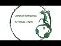 ORIGAMI RAYQUAZA TUTORIAL PART I Precreasing By Gonçalo Chambel 