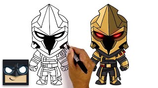 how to draw ultima knight fortnite tier 100