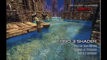 Unity 3d water asset for Unity 3d engine: Smart Water 3d version2