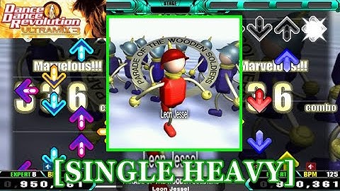 【DDR ULTRAMIX 3】 PARADE OF THE WOODEN SOLDIERS / Leon Jessel [SINGLE HEAVY] 譜面確認+Clap