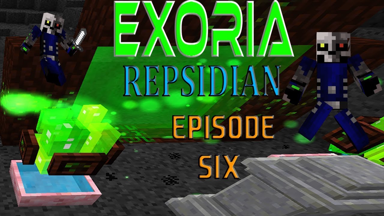 ALMOST DYING IN THE ACID RAIN FOR SOME DIRT - EXORIA - EPISODE SIX - MINECRAFT flinty