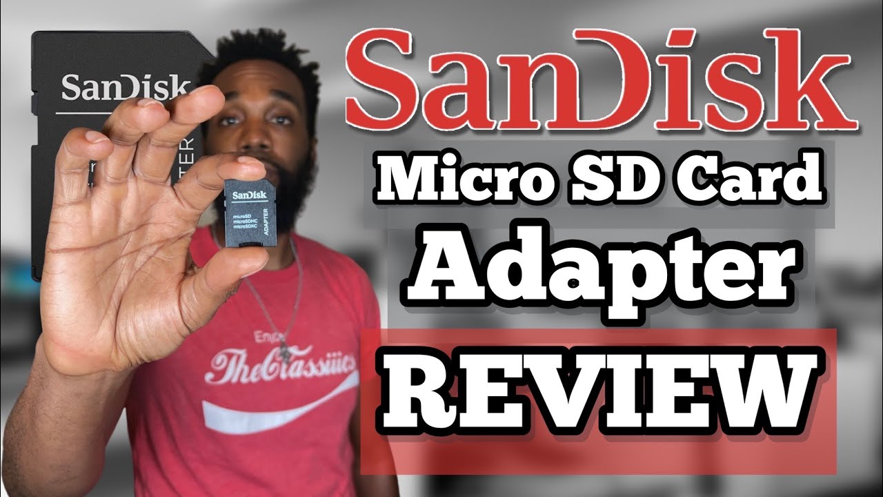 SanDisk MicroSD to SD Memory Card Adapter