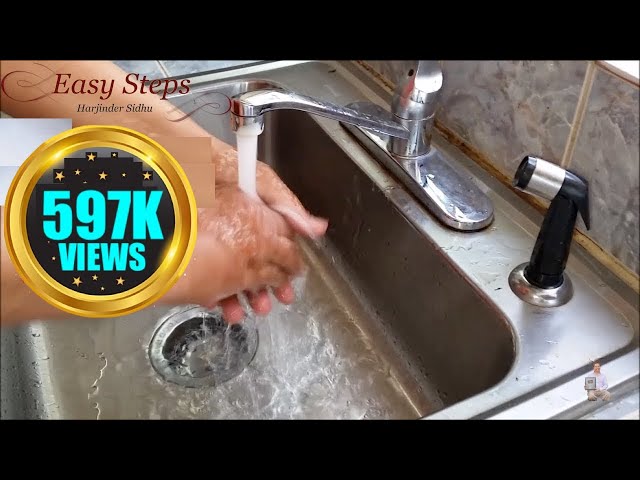5 Easy Steps for Cleaning a Kitchen Faucet
