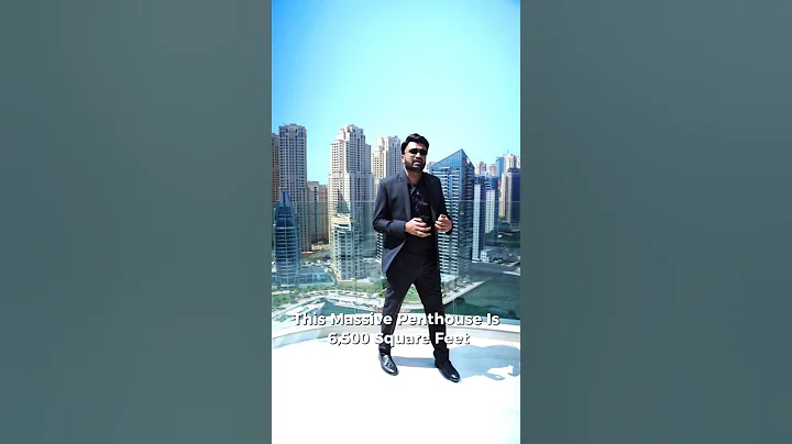 Full Floor 6500sqft fully furnished branded iconic penthouse in Dubai Marina