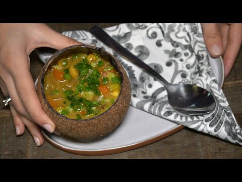 Coconut Soup|ქოქოსის სუფი|MK's Posh Kitchen