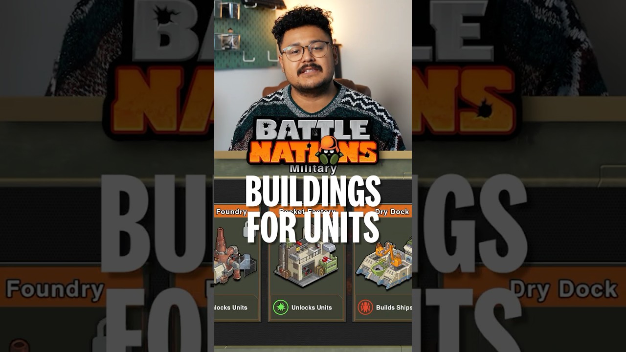 Какие здания ОТКРЫВАЮТ 🔓 Юниты в BATTLE NATIONS