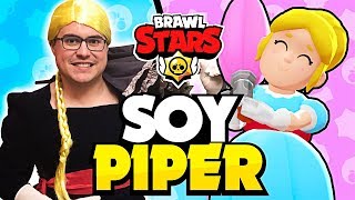 ¡¡ME VISTO DE PIPER!! *Lamentable* | Brawl Stars