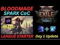 [PoE2 0.4] Bloodmage Spark CoC – Update Day 1