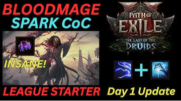[PoE2 0.4] Bloodmage Spark CoC – Update Day 1