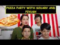 Pizza party with @Sourav Joshi Vlogs