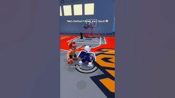 This Contact Dunk Was Crazy | #FootballBasketball #roball #robloxbasketball #rh2thejourney #RH2