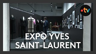 Expo Yves Saint-Laurent au Musée des Soieries Bonnet (Ain)
