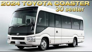 2024 Toyota Coaster 30 seater | Nubia Cars - Dubai Car Export