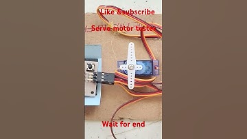 how to check servo motor tester#diy#electronic#servo motor#shorts#ytshorts#youtubeshortsvedio