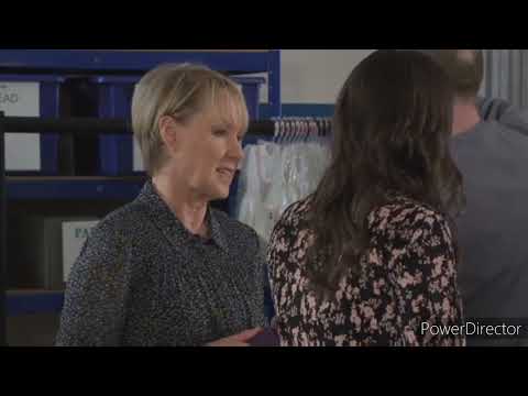 Corrie - Faye Tells Sally That She Got A Text From Jackson; Her Daughter Miley's Father (27/2/23)