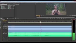 Как синхронизировать звук в Adobe Premiere CS6