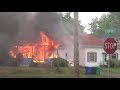 The First Pre Arrival House Fire Video Shot in HD on YouTube - with Interview of Lt. Stew White PF&R