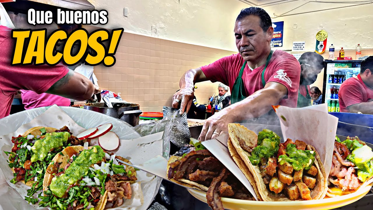 5 TACOS FAMOSOS de la CDMX que TIENES que probar 🌮🔥