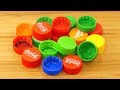 plastic bottle caps craft idea | best out of waste | plastic bottle caps reuse idea