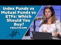 Index funds vs mutual funds vs ETFs