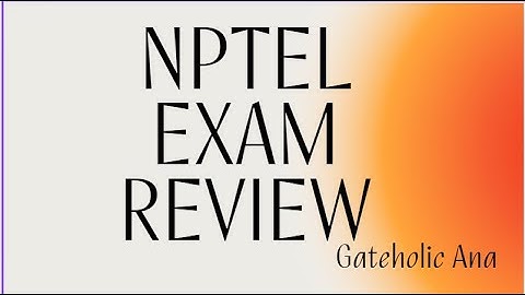 NPTEL EXAM 2024 |Foundation of Cloud IoT Edge ML| Gateholic Ana❤️| My exam experience.