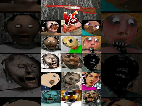 Granny <strong>vs</strong> Shotgun Battle | 15 Granny Modes, Funny Moments <strong>Part</strong> 3 #Shorts