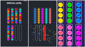 Ball Sort Puzzle Gameplay 8, Android Games ios Walkthrough Simulator Think Brain Puzzle