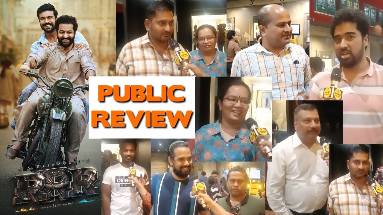 RRR Movie Public Review | RRR Public Reaction | N. T. Rama Rao Jr., Ram Charan, Ajay Devgn, Alia