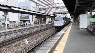 JR九州787系 特急リレーかもめ博多行 南福岡駅通過